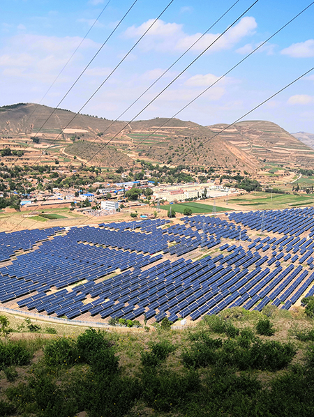 The 50 MW PV Poverty Alleviation Project in Tongwei, Gansu Province