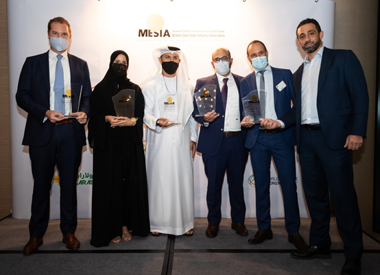 www.leihuo.com Al Dhafra Photovoltaic Project Wins a MESIA Annual Award